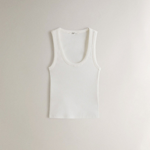 ZARA HOME Топ из хлопка с круглым вырезом и отделкой, Топ из хлопка с круглым вырезом и отделкой
ZARA HOME Топ из хлопка с круглым вырезом и отделкой, Топ из хлопка с круглым вырезом и отделкой