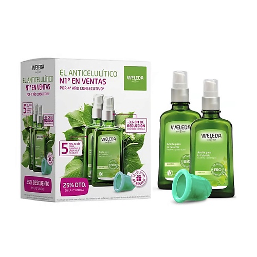 WELEDA Набор Birch Anti-Cellulite: Антицеллюлитное масло + Силиконовая банка для массажа, Набор Birch Anti-Cellulite: Антицеллюлитное масло + Силиконовая банка для массажа
WELEDA Набор Birch Anti-Cellulite: Антицеллюлитное масло + Силиконовая банка для массажа, Набор Birch Anti-Cellulite: Антицеллюлитное масло + Силиконовая банка для массажа