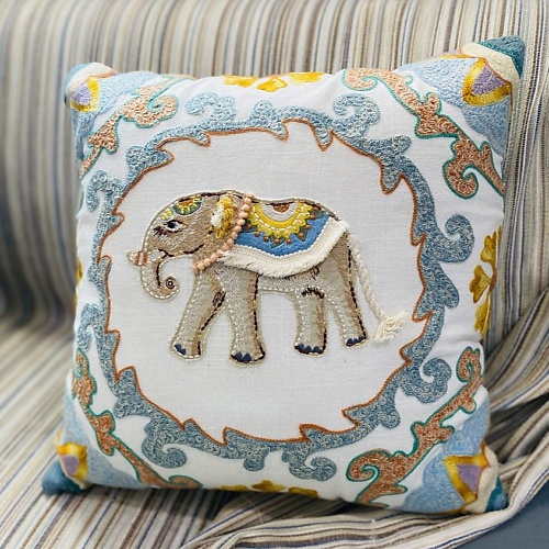 ARYA HOME COLLECTION Чехол для подушки 45x45 Hindi Elephant, Чехол для подушки 45x45 Hindi Elephant
ARYA HOME COLLECTION Чехол для подушки 45x45 Hindi Elephant, Чехол для подушки 45x45 Hindi Elephant