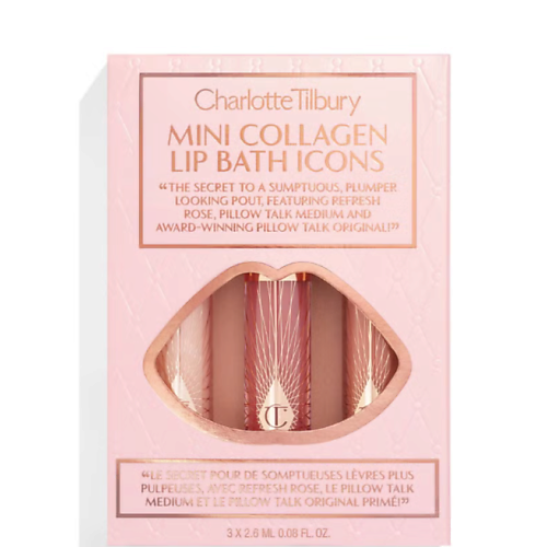 CHARLOTTE TILBURY Подарочный набор Mini Collagen Lip Bath Icons, Подарочный набор Mini Collagen Lip Bath Icons
CHARLOTTE TILBURY Подарочный набор Mini Collagen Lip Bath Icons, Подарочный набор Mini Collagen Lip Bath Icons