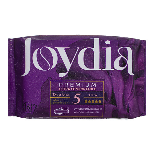 JOYDIA Прокладки гигиенические Premium ultra comfortable Ultra 6.0, Прокладки гигиенические Premium ultra comfortable Ultra
JOYDIA Прокладки гигиенические Premium ultra comfortable Ultra 6.0, Прокладки гигиенические Premium ultra comfortable Ultra