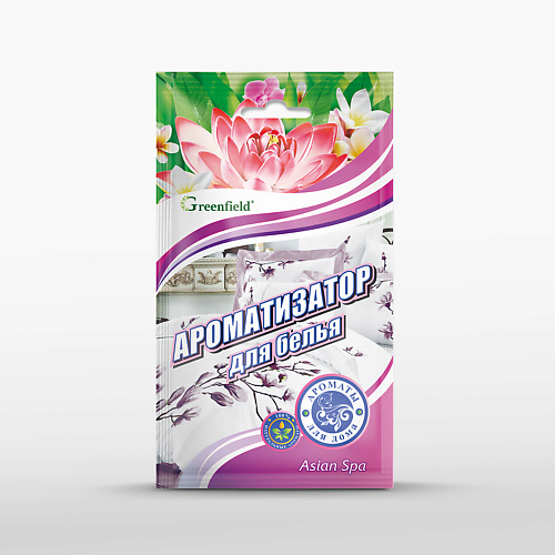 GREENFIELD Цветочная серия ароматизатор для белья Asian spa 1.0, Цветочная серия ароматизатор для белья Asian spa
GREENFIELD Цветочная серия ароматизатор для белья Asian spa 1.0, Цветочная серия ароматизатор для белья Asian spa