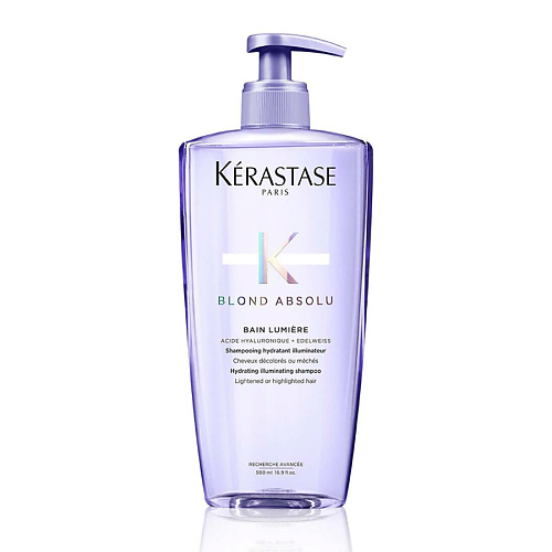 KERASTASE Увлажняющий шампунь для осветленных и мелированных волос Blond Absolu Bain Lumiere 500.0, Увлажняющий шампунь для осветленных и мелированных волос Blond Absolu Bain Lumiere
KERASTASE Увлажняющий шампунь для осветленных и мелированных волос Blond Absolu Bain Lumiere 500.0, Увлажняющий шампунь для осветленных и мелированных волос Blond Absolu Bain Lumiere