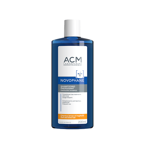 ACM LABORATOIRE DERMATOLOGIQUE NOVOPHANE Energizing шампунь для тонких и ослабленных волос 200.0, NOVOPHANE Energizing шампунь для тонких и ослабленных волос
ACM LABORATOIRE DERMATOLOGIQUE NOVOPHANE Energizing шампунь для тонких и ослабленных волос 200.0, NOVOPHANE Energizing шампунь для тонких и ослабленных волос