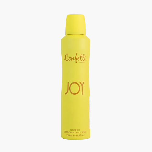 CONFETTI Дезодорант-спрей для тела парфюмированный Pastel Joy, Дезодорант-спрей для тела парфюмированный Pastel Joy
CONFETTI Дезодорант-спрей для тела парфюмированный Pastel Joy, Дезодорант-спрей для тела парфюмированный Pastel Joy