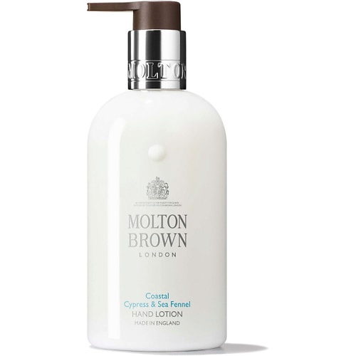 MOLTON BROWN Лосьон для рук Coastal Cypress & Sea Fennel 300.0, Лосьон для рук Coastal Cypress & Sea Fennel
MOLTON BROWN Лосьон для рук Coastal Cypress & Sea Fennel 300.0, Лосьон для рук Coastal Cypress & Sea Fennel