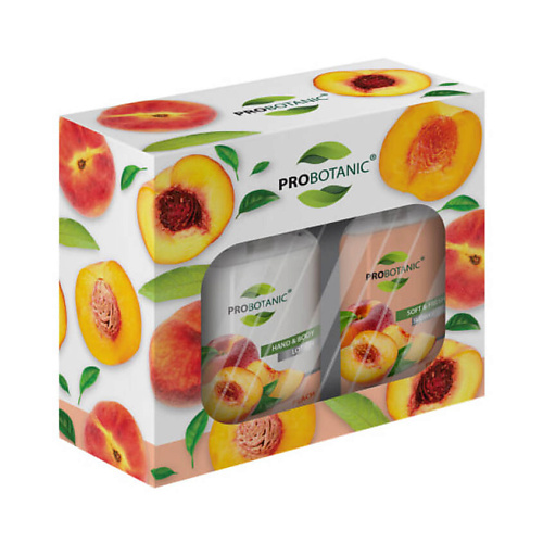 PROBOTANIC Набор косметический Персик: молочко для рук и тела + гель для душа, Набор косметический Персик: молочко для рук и тела + гель для душа
PROBOTANIC Набор косметический Персик: молочко для рук и тела + гель для душа, Набор косметический Персик: молочко для рук и тела + гель для душа
