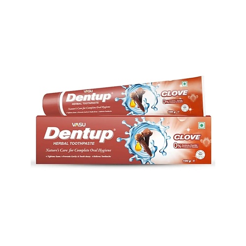 VASU Зубная паста с гвоздикой дентап (Dentup With Clove) 100.0, Зубная паста с гвоздикой дентап (Dentup With Clove)
VASU Зубная паста с гвоздикой дентап (Dentup With Clove) 100.0, Зубная паста с гвоздикой дентап (Dentup With Clove)