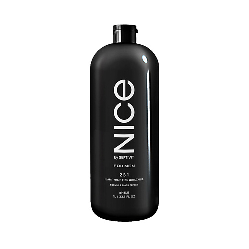 SEPTIVIT Шампунь для волос 2в1 мужской Black Pepper NICE by Septivit 1000.0, Шампунь для волос 2в1 мужской Black Pepper NICE by Septivit
SEPTIVIT Шампунь для волос 2в1 мужской Black Pepper NICE by Septivit 1000.0, Шампунь для волос 2в1 мужской Black Pepper NICE by Septivit