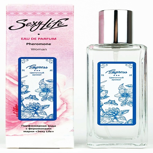SEXY LIFE Парфюмерная вода с феромонами "Empress" 30.0, Парфюмерная вода с феромонами "Empress"
SEXY LIFE Парфюмерная вода с феромонами "Empress" 30.0, Парфюмерная вода с феромонами "Empress"