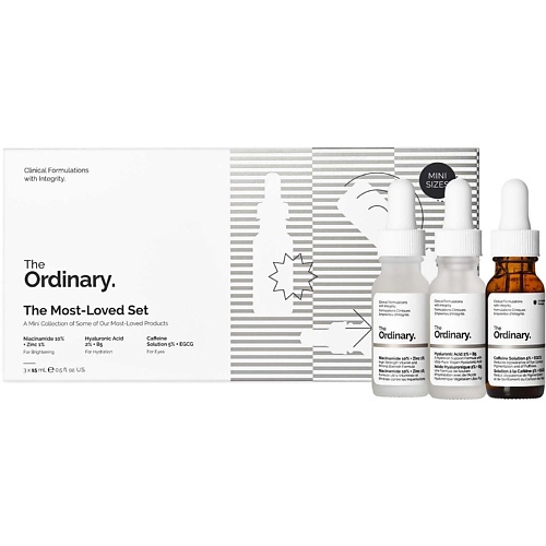 THE ORDINARY Набор сывороток The Most-Loved 1.0, Набор сывороток The Most-Loved
THE ORDINARY Набор сывороток The Most-Loved 1.0, Набор сывороток The Most-Loved