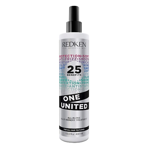 REDKEN Мультифункциональный спрей-уход для волос One United 400.0, Мультифункциональный спрей-уход для волос One United
REDKEN Мультифункциональный спрей-уход для волос One United 400.0, Мультифункциональный спрей-уход для волос One United