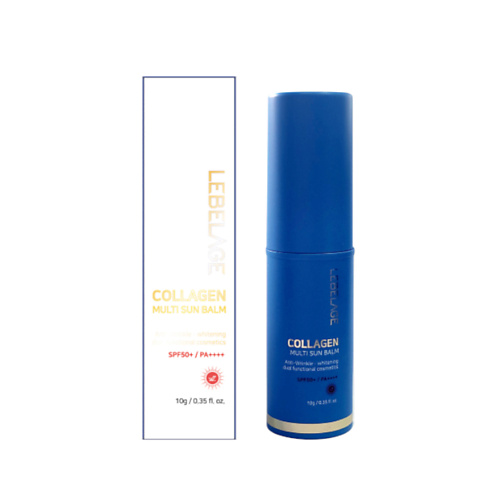 LEBELAGE Солнцезащитный крем-стик с коллагеном COLLAGEN MULTI SUN BALM Spf 50+ 10, Солнцезащитный крем-стик с коллагеном COLLAGEN MULTI SUN BALM Spf 50+
LEBELAGE Солнцезащитный крем-стик с коллагеном COLLAGEN MULTI SUN BALM Spf 50+ 10, Солнцезащитный крем-стик с коллагеном COLLAGEN MULTI SUN BALM Spf 50+