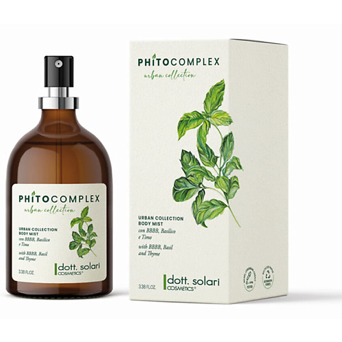 DOTT.SOLARI COSMETICS Мист для тела Phitocomplex Urban collection 100.0, Мист для тела Phitocomplex Urban collection
DOTT.SOLARI COSMETICS Мист для тела Phitocomplex Urban collection 100.0, Мист для тела Phitocomplex Urban collection