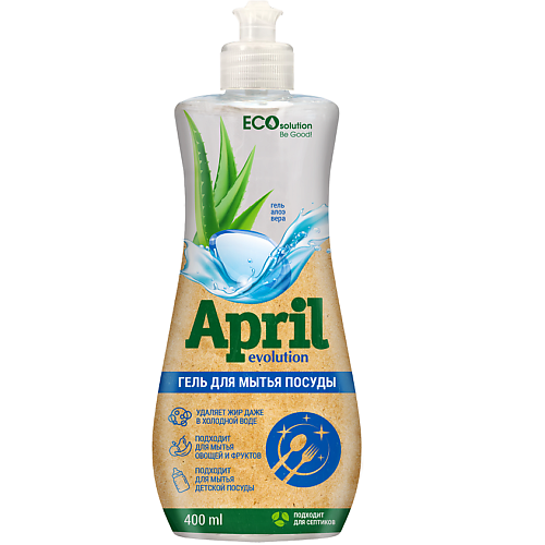 APRIL EVOLUTION Гель для мытья посуды Evolution EcoSolution 400, Гель для мытья посуды Evolution EcoSolution
APRIL EVOLUTION Гель для мытья посуды Evolution EcoSolution 400, Гель для мытья посуды Evolution EcoSolution