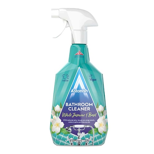 ASTONISH Очиститель для ванных комнат, c ароматом жасмина и базилика 750.0, Очиститель для ванных комнат, c ароматом жасмина и базилика
ASTONISH Очиститель для ванных комнат, c ароматом жасмина и базилика 750.0, Очиститель для ванных комнат, c ароматом жасмина и базилика