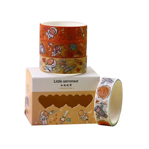 ILIKEGIFT Набор декоративного скотча "Little astronaut", Набор декоративного скотча "Little astronaut"
ILIKEGIFT Набор декоративного скотча "Little astronaut", Набор декоративного скотча "Little astronaut"