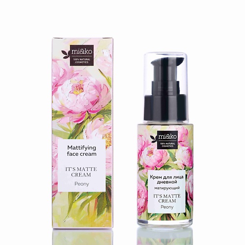 MI&KO Матирующий крем для лица It`s matte cream Peony 30.0, Матирующий крем для лица It`s matte cream Peony
MI&KO Матирующий крем для лица It`s matte cream Peony 30.0, Матирующий крем для лица It`s matte cream Peony