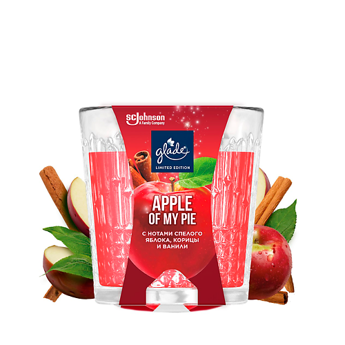 GLADE Ароматизированная свеча Apple of my pie 130.0, Ароматизированная свеча Apple of my pie
GLADE Ароматизированная свеча Apple of my pie 130.0, Ароматизированная свеча Apple of my pie