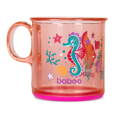 BABOO Чашка с антискользящим дном Sealife 12 мес+, Чашка с антискользящим дном Sealife 12 мес+
BABOO Чашка с антискользящим дном Sealife 12 мес+, Чашка с антискользящим дном Sealife 12 мес+