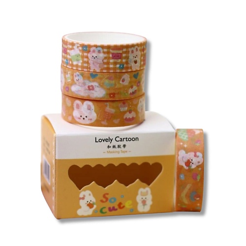 ILIKEGIFT Набор декоративного скотча "Lovely cartoon", Набор декоративного скотча "Lovely cartoon"
ILIKEGIFT Набор декоративного скотча "Lovely cartoon", Набор декоративного скотча "Lovely cartoon"