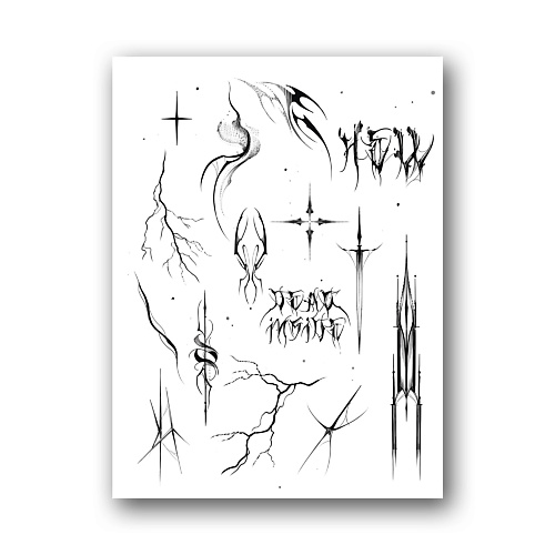TATTS Переводная тату 10*15см (для взрослых и детей), Переводная тату 10*15см (для взрослых и детей)
TATTS Переводная тату 10*15см (для взрослых и детей), Переводная тату 10*15см (для взрослых и детей)