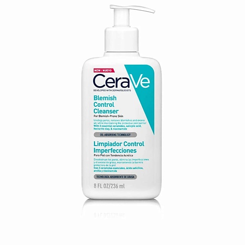 CERAVE Очищающий гель для проблемной кожи Blemish 236.0, Очищающий гель для проблемной кожи Blemish
CERAVE Очищающий гель для проблемной кожи Blemish 236.0, Очищающий гель для проблемной кожи Blemish