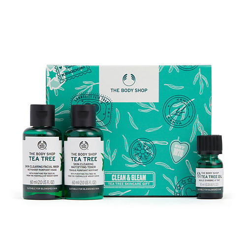 THE BODY SHOP Набор Tea Tree с маслом чайного дерева, для проблемной кожи, Набор Tea Tree с маслом чайного дерева, для проблемной кожи
THE BODY SHOP Набор Tea Tree с маслом чайного дерева, для проблемной кожи, Набор Tea Tree с маслом чайного дерева, для проблемной кожи