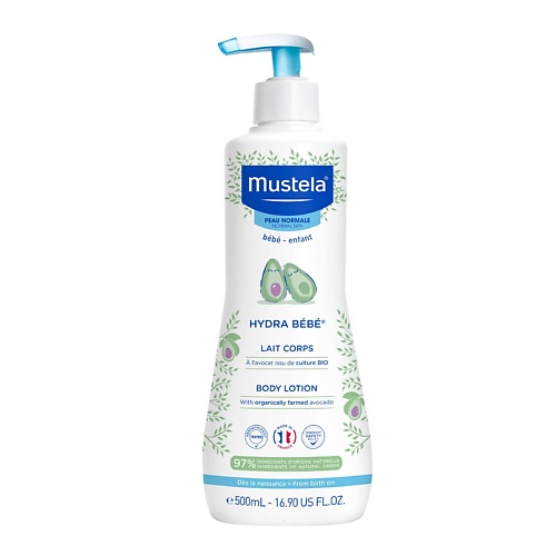 MUSTELA Увлажняющий лосьон для тела с авокадо Hydra Bebe 500.0, Увлажняющий лосьон для тела с авокадо Hydra Bebe
MUSTELA Увлажняющий лосьон для тела с авокадо Hydra Bebe 500.0, Увлажняющий лосьон для тела с авокадо Hydra Bebe