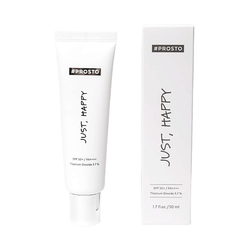 PROSTO COSMETICS Солнцезащитный крем для лица JUST HAPPY с высокой степенью защиты от ультрафиолета 50.0, Солнцезащитный крем для лица JUST HAPPY с высокой степенью защиты от ультрафиолета
PROSTO COSMETICS Солнцезащитный крем для лица JUST HAPPY с высокой степенью защиты от ультрафиолета 50.0, Солнцезащитный крем для лица JUST HAPPY с высокой степенью защиты от ультрафиолета