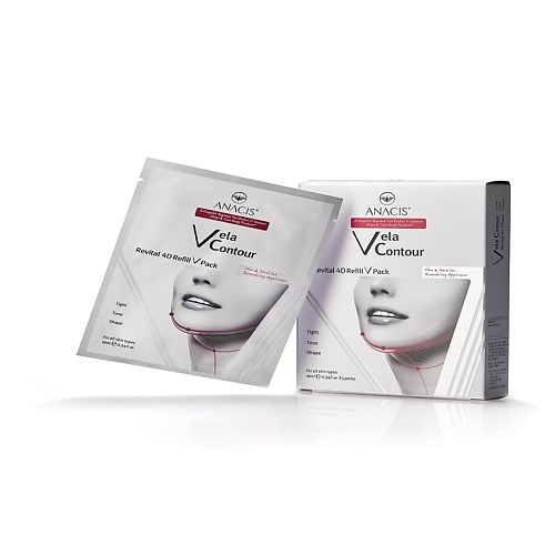 ANACIS Маска для контура лица Vela Contour 4D Refill V Pack 50.0, Маска для контура лица Vela Contour 4D Refill V Pack
ANACIS Маска для контура лица Vela Contour 4D Refill V Pack 50.0, Маска для контура лица Vela Contour 4D Refill V Pack