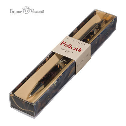 BRUNO VISCONTI Ручка "Felicita. НОЧНЫЕ ЦВЕТЫ" шариковая металлическая синяя 0,7 мм, Ручка "Felicita. НОЧНЫЕ ЦВЕТЫ" шариковая металлическая синяя 0,7 мм
BRUNO VISCONTI Ручка "Felicita. НОЧНЫЕ ЦВЕТЫ" шариковая металлическая синяя 0,7 мм, Ручка "Felicita. НОЧНЫЕ ЦВЕТЫ" шариковая металлическая синяя 0,7 мм