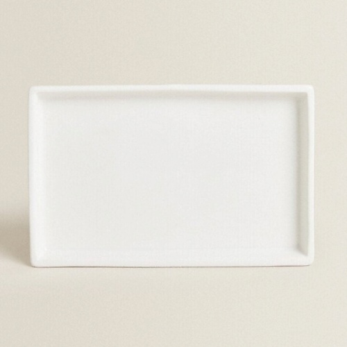 ZARA HOME Прямоугольный поднос из блестящей белой керамики для ванной 1.0, Прямоугольный поднос из блестящей белой керамики для ванной
ZARA HOME Прямоугольный поднос из блестящей белой керамики для ванной 1.0, Прямоугольный поднос из блестящей белой керамики для ванной