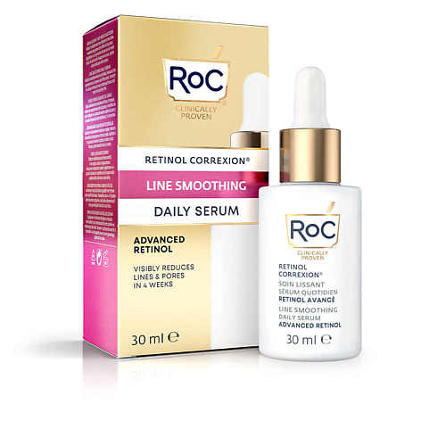 ROC Сыворотка для лица Line Smoothing с ретинолом 30.0, Сыворотка для лица Line Smoothing с ретинолом
ROC Сыворотка для лица Line Smoothing с ретинолом 30.0, Сыворотка для лица Line Smoothing с ретинолом