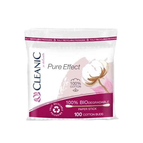 CLEANIC Pure Effect гигиенические ватные палочки 100.0, Pure Effect гигиенические ватные палочки
CLEANIC Pure Effect гигиенические ватные палочки 100.0, Pure Effect гигиенические ватные палочки