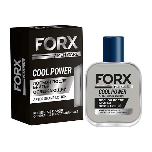 FORX Лосьон после бритья Освежающий MEN CARE 100.0, Лосьон после бритья Освежающий MEN CARE
FORX Лосьон после бритья Освежающий MEN CARE 100.0, Лосьон после бритья Освежающий MEN CARE