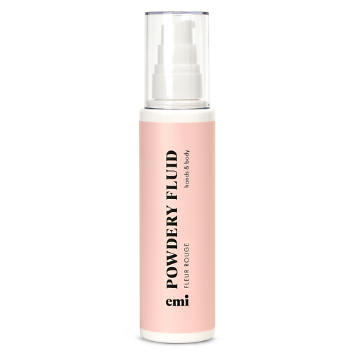 EMI Пудровый флюид для рук и тела Алый цветок Powdery Fluid Fleur rouge 100.0, Пудровый флюид для рук и тела Алый цветок Powdery Fluid Fleur rouge
EMI Пудровый флюид для рук и тела Алый цветок Powdery Fluid Fleur rouge 100.0, Пудровый флюид для рук и тела Алый цветок Powdery Fluid Fleur rouge