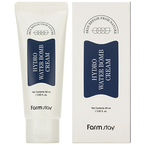 FARMSTAY Ультра увлажняющий крем "Аква сияние" Hydro Water Bomb Cream, Ультра увлажняющий крем "Аква сияние" Hydro Water Bomb Cream
FARMSTAY Ультра увлажняющий крем "Аква сияние" Hydro Water Bomb Cream, Ультра увлажняющий крем "Аква сияние" Hydro Water Bomb Cream