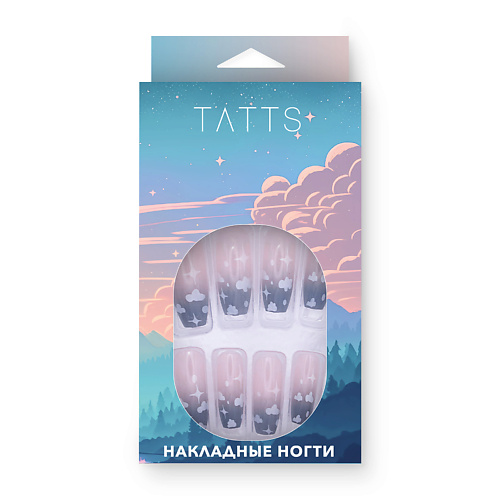 TATTS Накладные ногти (24 типсы + клеевые стикеры + пилочка), Накладные ногти (24 типсы + клеевые стикеры + пилочка)
TATTS Накладные ногти (24 типсы + клеевые стикеры + пилочка), Накладные ногти (24 типсы + клеевые стикеры + пилочка)