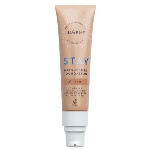 LUMENE Ухаживающий тональный крем Stay Weightless Foundation SPF 30, Ухаживающий тональный крем Stay Weightless Foundation SPF 30
LUMENE Ухаживающий тональный крем Stay Weightless Foundation SPF 30, Ухаживающий тональный крем Stay Weightless Foundation SPF 30