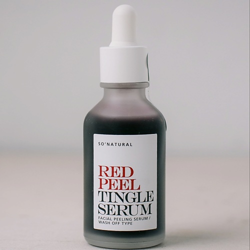 SO NATURAL Тонизирующая сыворотка с эффектом покалывания Red Peel Tingle Serum 35.0, Тонизирующая сыворотка с эффектом покалывания Red Peel Tingle Serum
SO NATURAL Тонизирующая сыворотка с эффектом покалывания Red Peel Tingle Serum 35.0, Тонизирующая сыворотка с эффектом покалывания Red Peel Tingle Serum