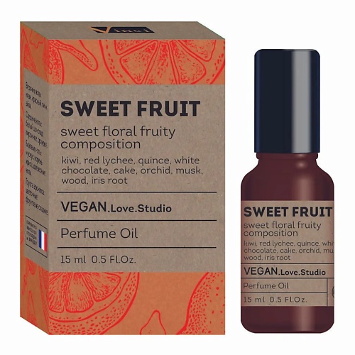 VEGAN.LOVE.STUDIO Парфюмерное масло для тела Sweet Fruit личи белый шоколад пирожное белый кедр 15.0, Парфюмерное масло для тела Sweet Fruit личи белый шоколад пирожное белый кедр
VEGAN.LOVE.STUDIO Парфюмерное масло для тела Sweet Fruit личи белый шоколад пирожное белый кедр 15.0, Парфюмерное масло для тела Sweet Fruit личи белый шоколад пирожное белый кедр