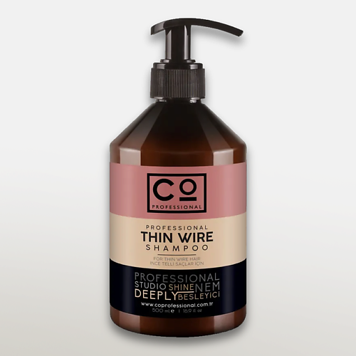 CO PROFESSIONAL Шампунь для объема Thin Wire Shampoo 500.0, Шампунь для объема Thin Wire Shampoo
CO PROFESSIONAL Шампунь для объема Thin Wire Shampoo 500.0, Шампунь для объема Thin Wire Shampoo