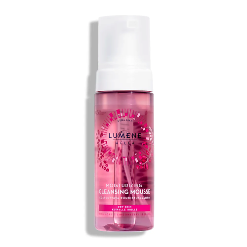 LUMENE Увлажняющая пенка для умывания Hella Moisturizing Cleansing Mousse 150, Увлажняющая пенка для умывания Hella Moisturizing Cleansing Mousse
LUMENE Увлажняющая пенка для умывания Hella Moisturizing Cleansing Mousse 150, Увлажняющая пенка для умывания Hella Moisturizing Cleansing Mousse