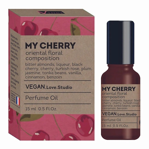 VEGAN.LOVE.STUDIO Парфюмерное масло для тела My Cherry 15.0, Парфюмерное масло для тела My Cherry
VEGAN.LOVE.STUDIO Парфюмерное масло для тела My Cherry 15.0, Парфюмерное масло для тела My Cherry