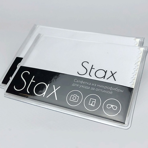 STAX Салфетки для очков и оптики из микрофибры 15х18см 2.0, Салфетки для очков и оптики из микрофибры 15х18см
STAX Салфетки для очков и оптики из микрофибры 15х18см 2.0, Салфетки для очков и оптики из микрофибры 15х18см