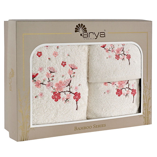 ARYA HOME COLLECTION Набор Полотенец с Вышивкой из Бамбука Fiore, Набор Полотенец с Вышивкой из Бамбука Fiore
ARYA HOME COLLECTION Набор Полотенец с Вышивкой из Бамбука Fiore, Набор Полотенец с Вышивкой из Бамбука Fiore