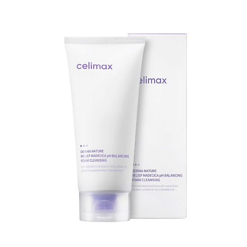 CELIMAX Пенка для умывания Derma Nature Relief Madecica pH Balancing Foam Cleansing 150.0, Пенка для умывания Derma Nature Relief Madecica pH Balancing Foam Cleansing
CELIMAX Пенка для умывания Derma Nature Relief Madecica pH Balancing Foam Cleansing 150.0, Пенка для умывания Derma Nature Relief Madecica pH Balancing Foam Cleansing