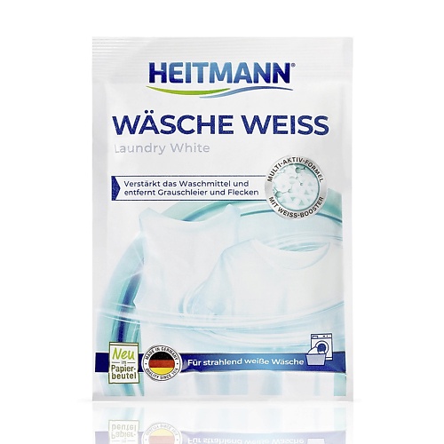HEITMANN Отбеливатель для белого белья Wasche Weiss 50, Отбеливатель для белого белья Wasche Weiss
HEITMANN Отбеливатель для белого белья Wasche Weiss 50, Отбеливатель для белого белья Wasche Weiss