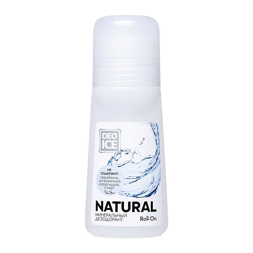 DEOICE Минеральный дезодорант Roll-On Natural 65.0, Минеральный дезодорант Roll-On Natural
DEOICE Минеральный дезодорант Roll-On Natural 65.0, Минеральный дезодорант Roll-On Natural